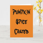 Kürbisgespinst Karte (Gelbe Blume)