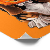 Kürbisgewächse im Mund Poster (Ecke)