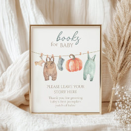 Kürbisgewächse Kleider Books für Baby Poster