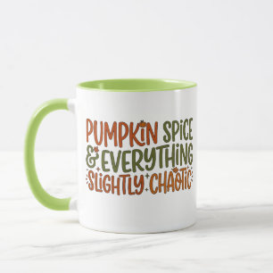 Kürbisgewürz & Alles ein bisschen chaotisch Tasse