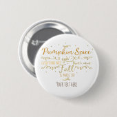 Kürbisgewürz & Alles Schöne Herbst Button (Vorne & Hinten)