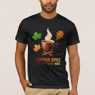 Kürbisgewürz & Alles was schön ist Herbstkaffee T-Shirt