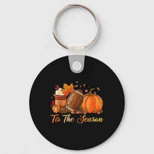Kürbisgewürz Fuß Tis Die Saison Herbst Dankfest Schlüsselanhänger