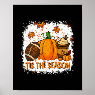 Kürbisgewürz Fußboden Es Ist Die Saison Herbst Tha Poster