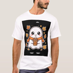 Kürbisgewürz-Geist-Halloween-T-Shirt T-Shirt