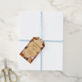 Kürbisgewürz Geschenk Tag Git Tag Geschenkanhänger (Mit Garn)