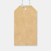 Kürbisgewürz Geschenk Tag Git Tag Geschenkanhänger (Rückseite)