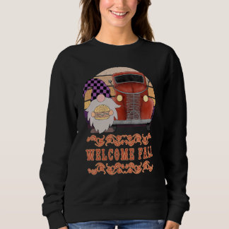 Kürbisgewürz Herbst Herbst Kaffee Gnom Pickup Wahr Sweatshirt