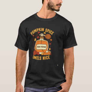 Kürbisgewürz Herbstduft Lustiger Herbst Saison T-Shirt