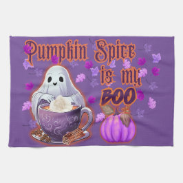 Kürbisgewürz ist mein Boo Geschirrtuch