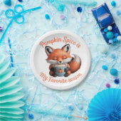 Kürbisgewürz ist mein Lieblingsjahresfall Classic Pappteller (Party)