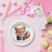 Kürbisgewürz ist mein Lieblingsjahresfall Classic Pappteller (Party)