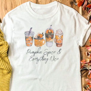Kürbisgewürz Kaffee Herbst T-Shirt