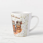 Kürbisgewürz Kaffee Milchtasse (Rechts)