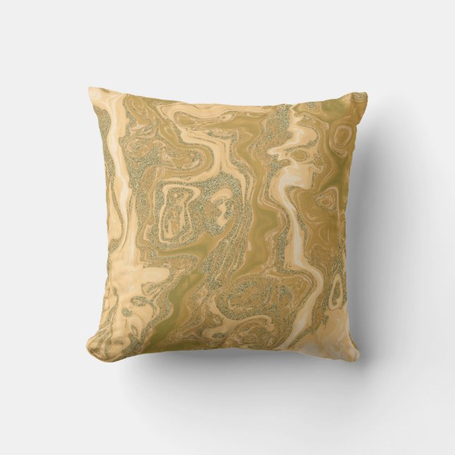 Kürbisgewürz Kissen (Vorderseite)