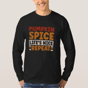 Kürbisgewürz, Lebenslust für lustigen Herbst T-Shirt