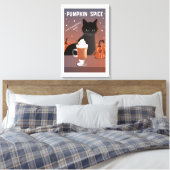 Kürbisgewürz Leinwanddruck (Insitu (Schlafzimmer))