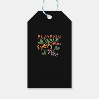 Kürbisgewürz macht alles sehr wichtig geschenkanhänger