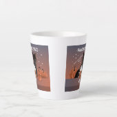 Kürbisgewürz Milchtasse (Vorderseite)