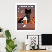 Kürbisgewürz Poster (Heimbüro)