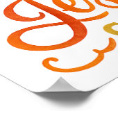 Kürbisgewürz... Poster (Ecke)