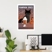 Kürbisgewürz Poster (Heimbüro)