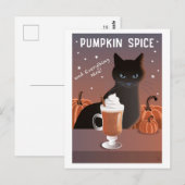 Kürbisgewürz Postkarte (Vorne/Hinten)