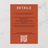 Kürbisgewürz QR-Code und Details Begleitkarte (Vorderseite)