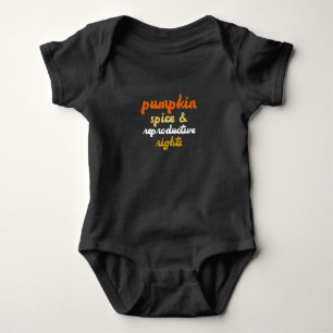 Kürbisgewürz Reproduktive Rechte Pro Wahlfreiheit Baby Strampler