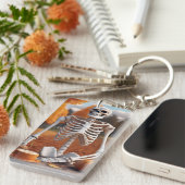 Kürbisgewürz Schlüsselanhänger (Vorderseite rechts)