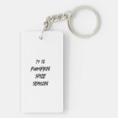 Kürbisgewürz Schlüsselanhänger (Rückseite)