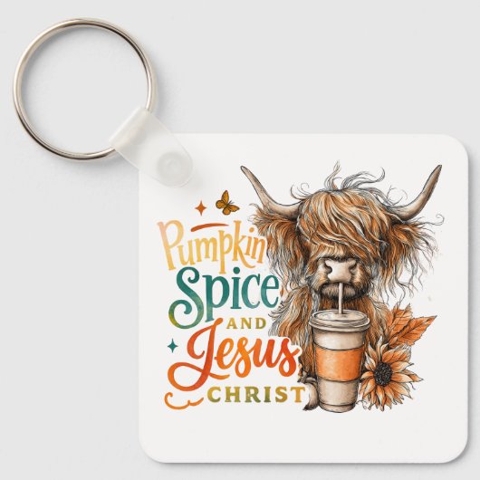 Kürbisgewürz... Schlüsselanhänger (Vorderseite)