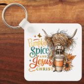 Kürbisgewürz... Schlüsselanhänger (Vorderseite)