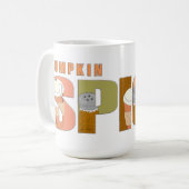 Kürbisgewürz-Staffel-Logo Kaffeetasse (Vorderseite Links)