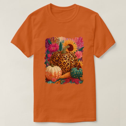 Kürbisgewürz T-Shirt (Design vorne)
