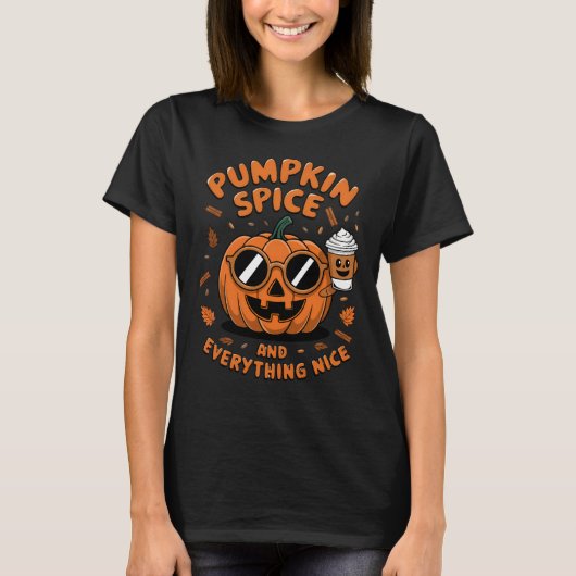 Kürbisgewürz T-Shirt (Vorderseite)