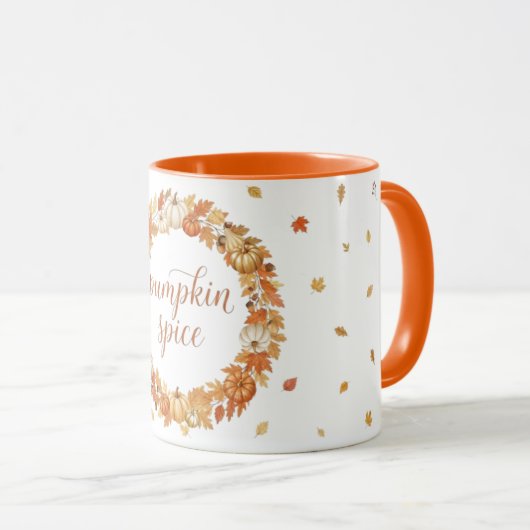 Kürbisgewürz Tasse (VorderseiteRechts)
