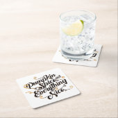 Kürbisgewürz u. -alles nett rechteckiger pappuntersetzer (Vor Ort)