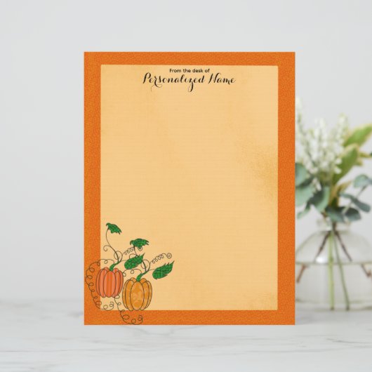 Kürbisgewürz - unbeschichtetes Blatt (Stehend Vorderseite)