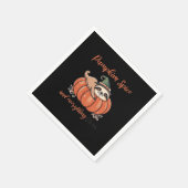 Kürbisgewürz und alles glatt serviette (Ecke)