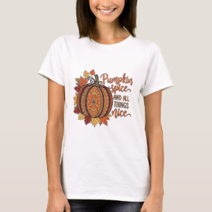 Kürbisgewürz und alles Gute Design T-Shirt