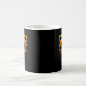 Kürbisgewürz und alles Gute Fall Kaffee Latte Kaffeetasse (Mittel)