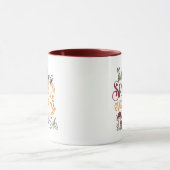 Kürbisgewürz und alles Gute fallen Tasse (Zentrum)