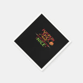 Kürbisgewürz und alles Gute zum Slogan-Angebot Serviette (Ecke)