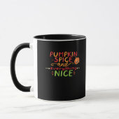 Kürbisgewürz und alles Gute zum Slogan-Angebot Tasse (Links)