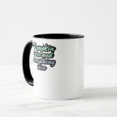 Kürbisgewürz und alles Nizza - Meme-Angebot für Tasse (Vorderseite Links)