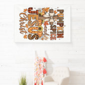 Kürbisgewürz und Jesus Christus Banner (InSitu)