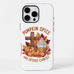 Kürbisgewürz und Jesus Christus iPhone 16 Pro Max Hülle