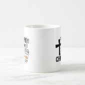 Kürbisgewürz und Jesus Christus Kaffeetasse (Mittel)