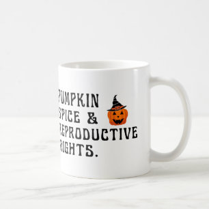 Kürbisgewürz und Reproduktionsrechte Kaffeetasse